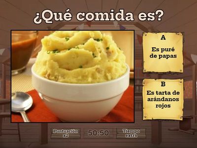 Comida- Día de Acción de Gracias