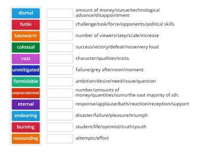success and failure (CAE)