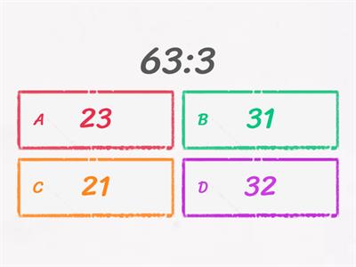 Ділення двоцифрового на одноцифрове. 3 клас