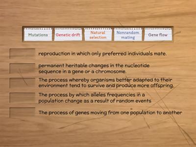  Mechanisms of Evolution