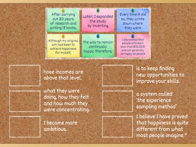 FCE Complete First Unit 9 text sentences
