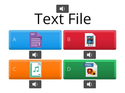 File type and computer parts