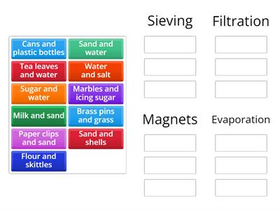 Separating Materials