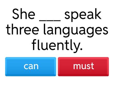 Modal Verbs Quiz by অনন্যা