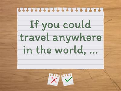 Second conditional A