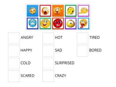 MATCH THE EMOTIONS!