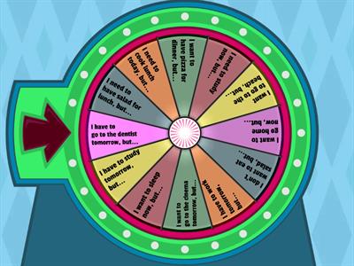 spin the wheel (lessons 9 and 10)