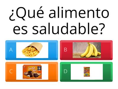 Reconosco los alimentos saludables