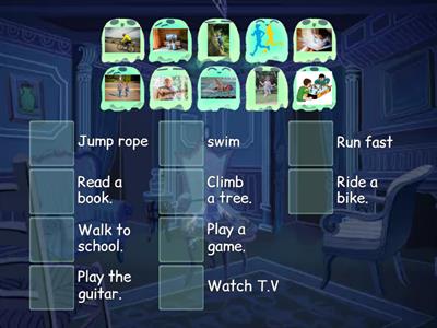 Vocabulary verbs 4th Grade 