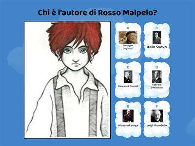 Verifica di letteratura sulla novella Rosso Malpelo