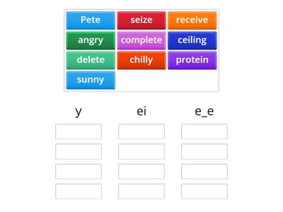 Dragon Eggs Series - long ee - more spellings