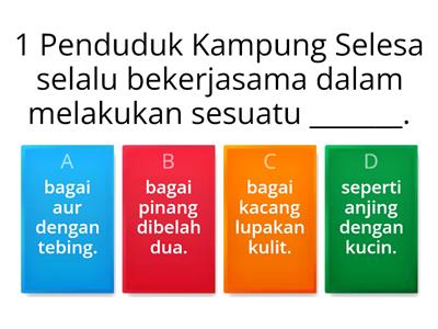 LATIHAN PERIBAHASA (BAHASA MELAYU)