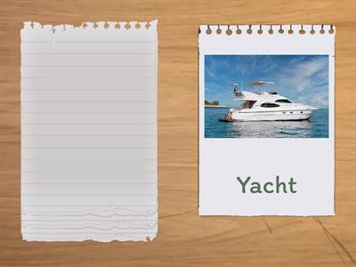 Means of transport (aquatic) ABC