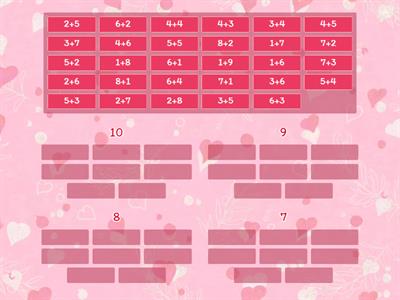 Состав чисел в пределах 10