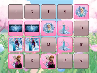 Frozen, Elsa, Anna, Matching