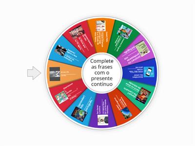 Presente Contínuo (Lacunas)