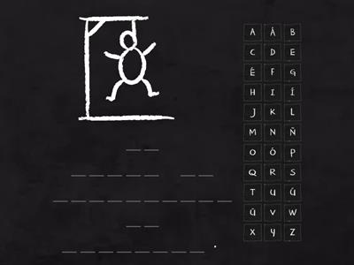 Class Schedules Unit - Hangman - Span 1
