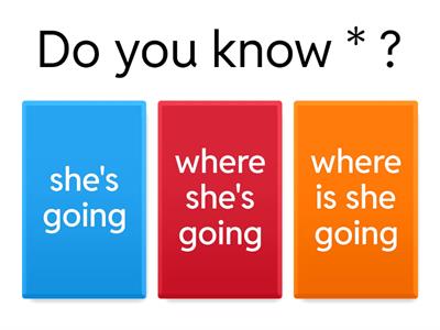 Final Revision, check yourself