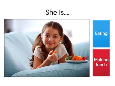 Busy at home. Options