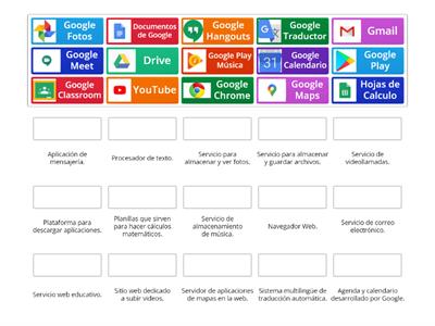 Aplicaciones de Google