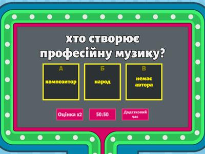 Професійна і програмна музика 