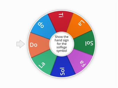 Solfege Wheel Challenge!