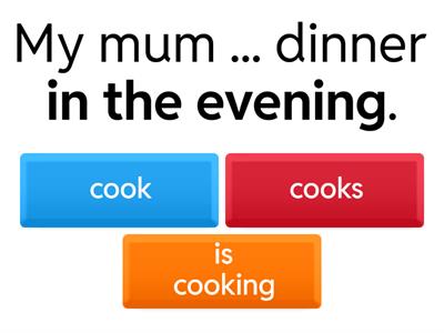 PU2 U1 Present Simple vs Present Continuous