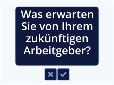 Beantworten Sie die folgenden Fragen mündlich, als ob Sie in einem echten Bewerbungsgespräch sind.