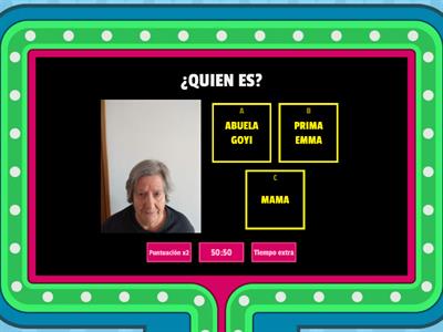 JUEGO FAMILIA