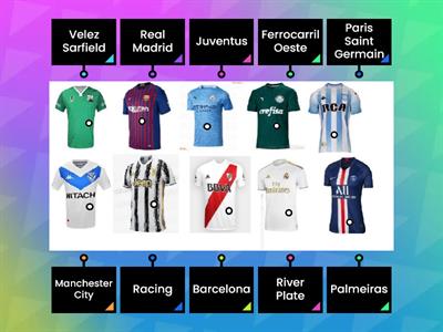 Camisetas de Futbol