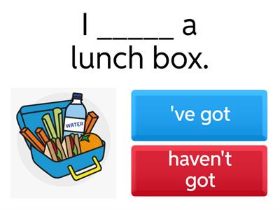 Have got / haven't got 