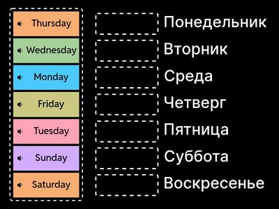 Days of the Week 