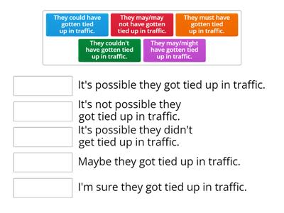 Modal verbs in the past