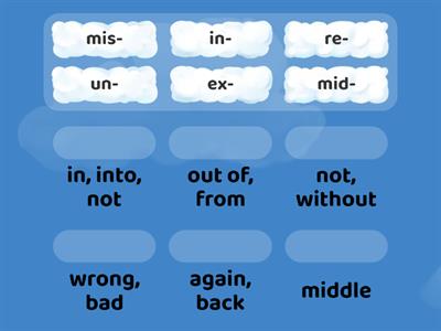 Prefix match up to ex- (1-6)