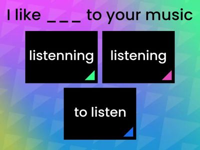 SpeakOut A2+ Unit 1D verb + -ing form