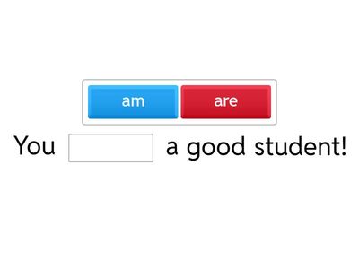 Be: affermative and negative.