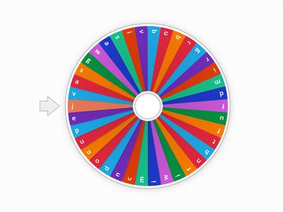 Fundations Letter Wheel