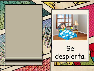 Rutinas de otros. Speaking Cards