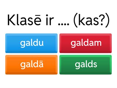 Lietvārdu locīšana