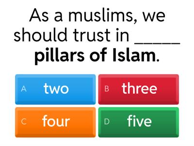 Islamic Study Quiz