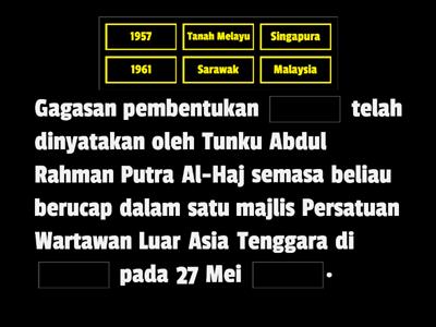 Sebab-sebab Pembentukan Malaysia 