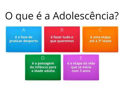 A Adolescência 