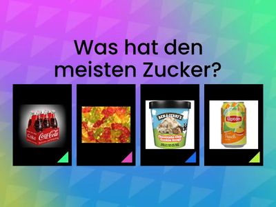 Quiz über Ernährung 