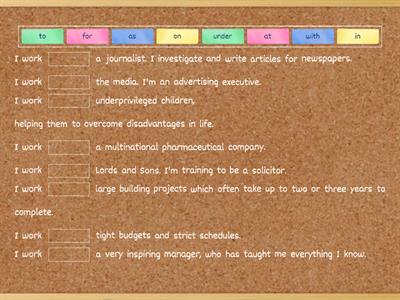 English for bus speaking - unit 2 - prepositions