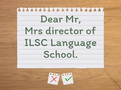 Practice Writing: Proposal Error Correction