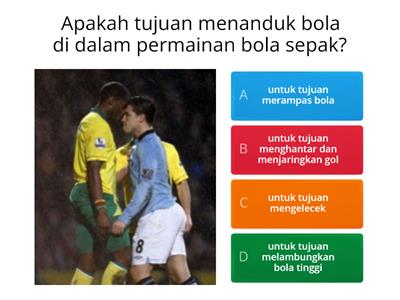 KEMAHIRAN ASAS MENANDUK (BOLA SEPAK)