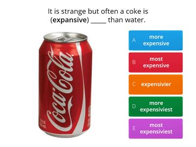 Comparative and Superlative