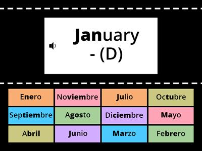 Months of the year