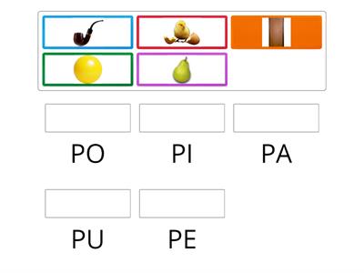 PA-PE-PI-PO-PU COLLEGA LE SILLABE