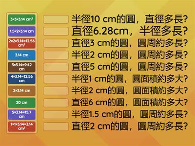 南一國小數學6上CH4 圓周長和圓面積